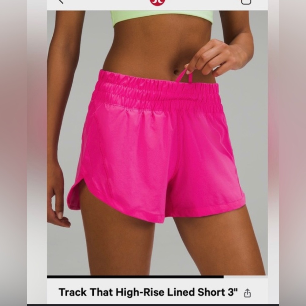 BNWT Track That High Rise Short